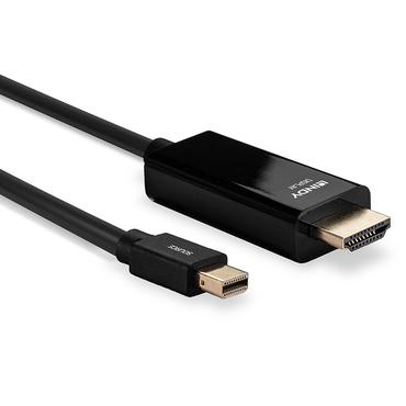 Lindy 36927 videokabel adapter DisplayPort HDMI Type A (Standard) Sort