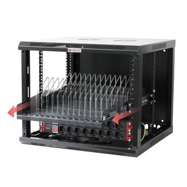 Techly I-CABINET-TRAY14BK tilbehør til rack Stativhylde