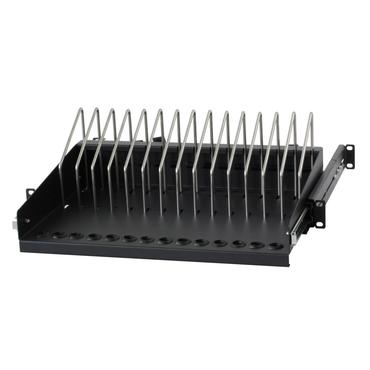Techly I-CABINET-TRAY14BK tilbehør til rack Stativhylde