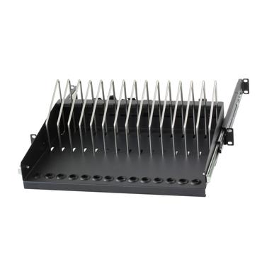 Techly I-CABINET-TRAY14BK tilbehør til rack Stativhylde