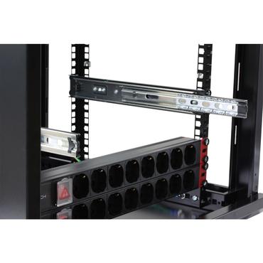 Techly I-CABINET-TRAY14BK tilbehør til rack Stativhylde