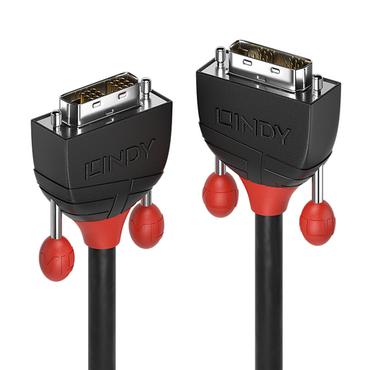 Lindy 36259 DVI kabel 10 m DVI-D Sort