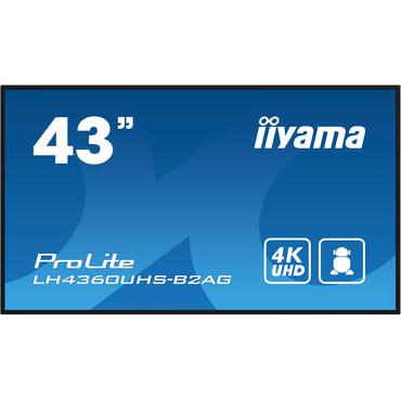iiyama ProLite LH4360UHS-B2AG 43" Klasse (42.5" til at se) LED-bagbelyst LCD paneldisplay