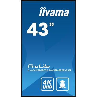 iiyama ProLite LH4360UHS-B2AG 43" Klasse (42.5" til at se) LED-bagbelyst LCD paneldisplay