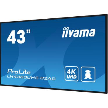 iiyama ProLite LH4360UHS-B2AG 43" Klasse (42.5" til at se) LED-bagbelyst LCD paneldisplay