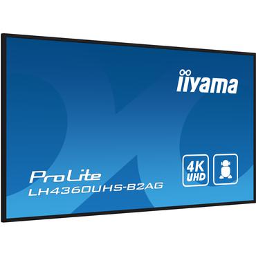 iiyama ProLite LH4360UHS-B2AG 43" Klasse (42.5" til at se) LED-bagbelyst LCD paneldisplay