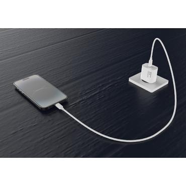 Gembird TA-UC-PD20-01-W oplader til mobil enhed Smartphone Hvid Vekselstrøm Hurtig opladning Indendørs