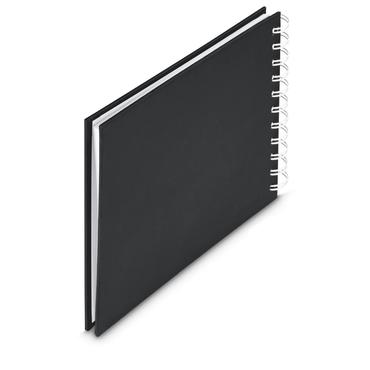 Hama Fine Art fotoalbum og arkbeskyttelse Sort 30 ark 14 x 14 cm Spiral indbinding