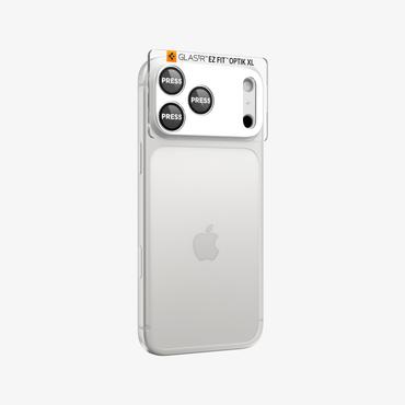 Spigen Optik Pro XL EZ Fit Beskyttelse af kameralinsen Apple 2 stk