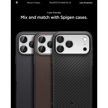 Spigen Optik Pro XL EZ Fit Beskyttelse af kameralinsen Apple 2 stk