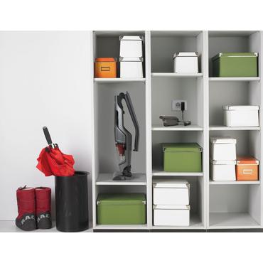 Gorenje SVC252GFA stav støvsuger & elektrisk kost 2-i-1 stangstøvsuger Batteri Dry HEPA Poseløs 0,5 L 155 W Sort, Grå