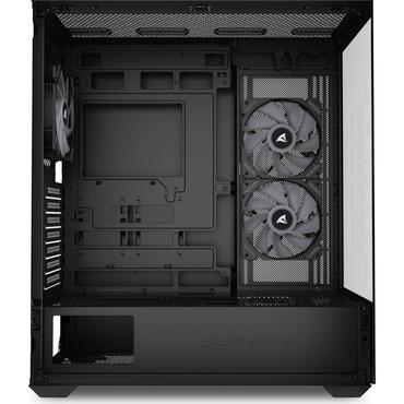 Sharkoon Kabinet - ATX - Mini-ITX, Micro-ATX (BTF), ATX (BTF) - 225 mm - 485 mm - 435 mm