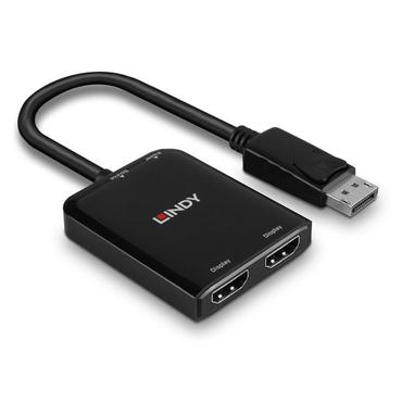 LINDY DisplayPort auf 2 Port HDMI MST Hub (38433)