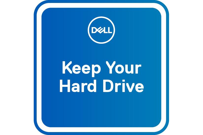 Dell 3 &Aring;r Keep Your Hard Drive - support opgradering - 3 &aring;r