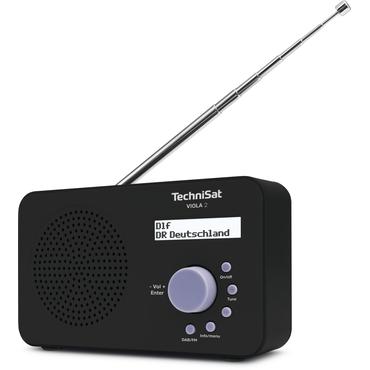 TechniSat VIOLA 2 Bærbar Analog & digital Sort