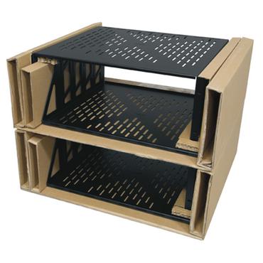 Middle atlantic U4V-4 4SP VENTED SHELF, 4PK