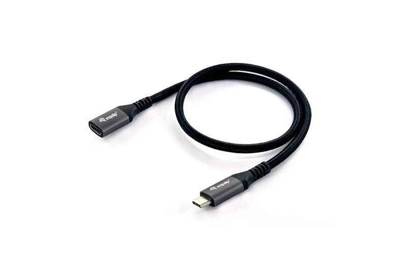 Equip USB Kabel 3.2 C -> C St/St  1.00m 5A Extension schwarz