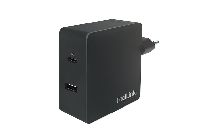 LogiLink PA0213 oplader til mobil enhed Universel Sort Vekselstrøm Indendørs