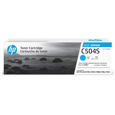 HP CLT-C504S - cyan - original - tonerkassett (SU025A)