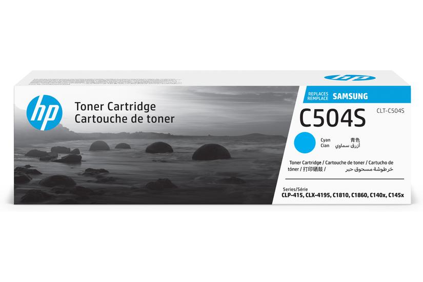 HP CLT-C504S - cyan - original - tonerkassett (SU025A)