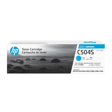 HP CLT-C504S - cyan - original - tonerkassett (SU025A)