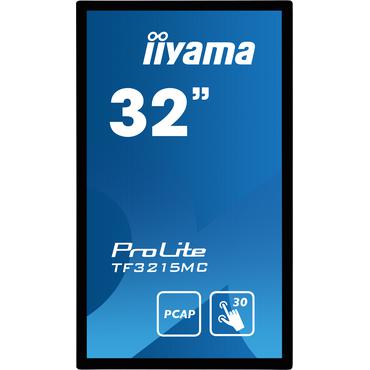 iiyama ProLite TF3215MC-B2 computersk&aelig;rm 80 cm (31.5") 1920 x 1080 pixel Fuld HD LED Ber&oslash;ringssk&aelig;rm Kiosk Sort