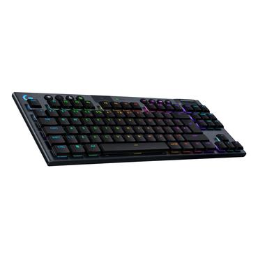 Logitech G G915 X - tangentbord - LIGHTSPEED TKL - AZERTY - fransk - svart Inmatningsenhet