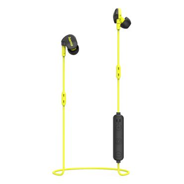 Hama Freedom Athletics II Headset Tr&aring;dl&oslash;s &Oslash;rekrog, I &oslash;rerne Sport Bluetooth Sort, Gul