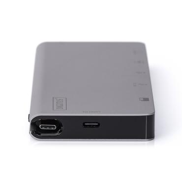 DIGITUS DA-70877 - dockningsstation - USB-C - VGA, HDMI - 1GbE
