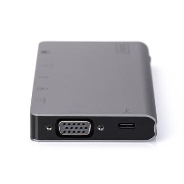 DIGITUS DA-70877 - dockningsstation - USB-C - VGA, HDMI - 1GbE