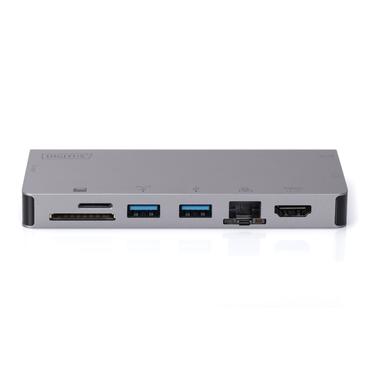DIGITUS DA-70877 - dockningsstation - USB-C - VGA, HDMI - 1GbE