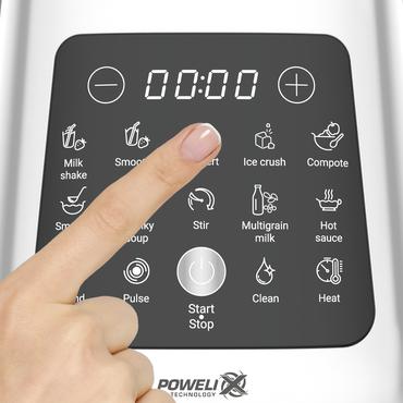 Tefal Perfectmix Cook BL83SD 1,75 L Bordplade blender 1400 W Sort, Rustfrit stål