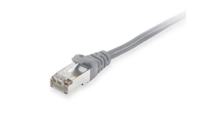Equip Patchkabel Cat6A   S/FTP 2xRJ45  0.15m grau