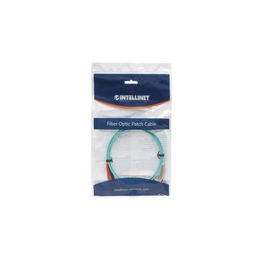 Intellinet 751117 InfiniBand og fiberoptisk kabel 1 m ST LC Turkisfarve