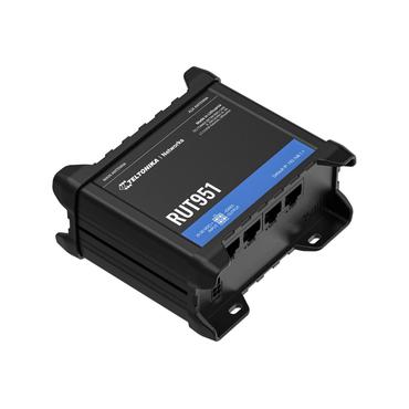 Teltonika RUT951 - tr&aring;dl&oslash;s router - WWAN - Wi-Fi - 2G, 3G, 4G - DIN monterbar p&aring; skinne