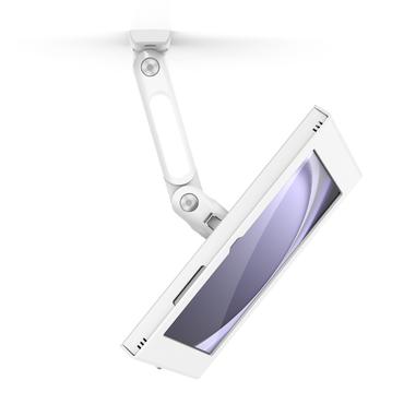 Compulocks Galaxy Tab A9+ Apex Enclosure Swing Wall Mount monteringssats - f&ouml;r surfplatta - vridbart - vit