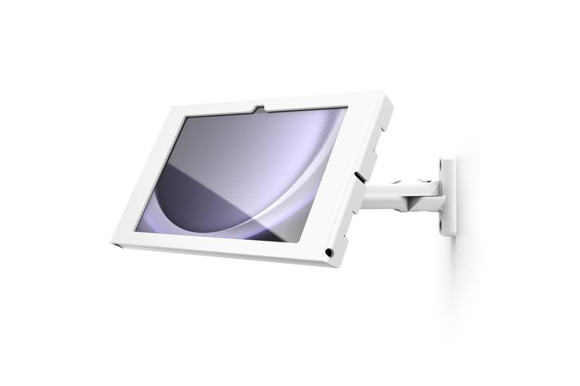 Compulocks Galaxy Tab A9+ Apex Enclosure Swing Wall Mount monteringssats - f&ouml;r surfplatta - vridbart - vit