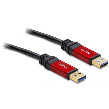 Delock Premium - USB-kabel - USB typ A till USB typ A - 2 m