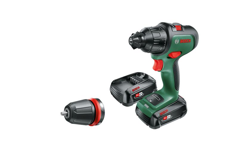 Bosch Advanced Impact 18 - hammerbor/skruemaskine - ledningfri - 2-hastigheders - 2 batterier, inkluderet oplader