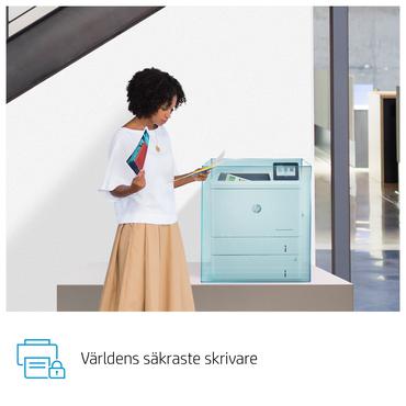 HP Color LaserJet Enterprise M555x - farvelaserprinter 