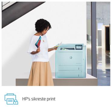 HP Color LaserJet Enterprise M555x - farvelaserprinter 
