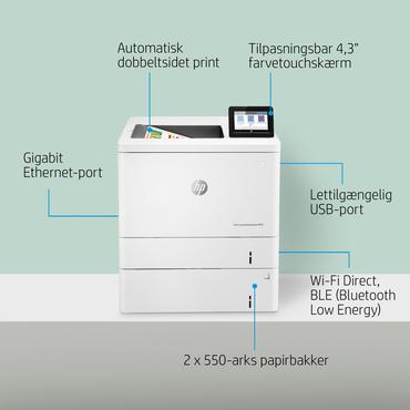 HP Color LaserJet Enterprise M555x - farvelaserprinter 