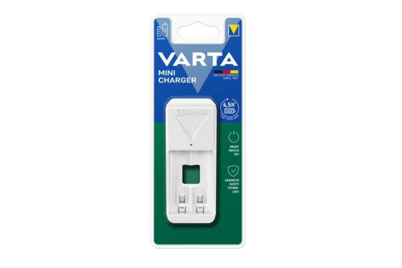 Varta Easy Charger batterioplader - med batteri - 2 x AA type - NiMH - Europlug