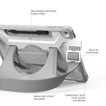 Urban Armor Gear Plasma Healthcare 324023B14130 tablet etui 30,5 cm (12) Kofanger Grå, Hvid