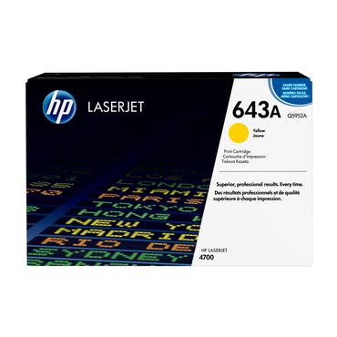 HP 643A - gul - original - LaserJet - tonerkassett (Q5952A)