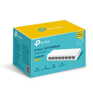 TP-Link LS1008 Ikke administreret Fast Ethernet (10/100) Hvid