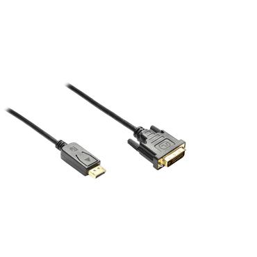 Alcasa DP - DVI-D 5m DisplayPort Sort