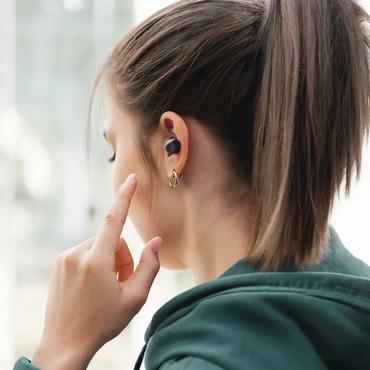 Hama Freedom Buddy II Headset True Wireless Stereo (TWS) I ørerne Opkald/musik Bluetooth Sort