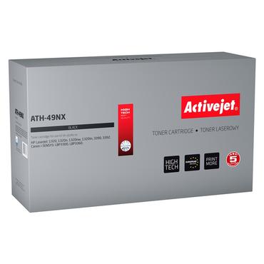 Activejet tonerpatron ATH-49NX (erstatning HP 49X Q5949X, Canon CRG-708H; Supreme; 6000 sider; sort)