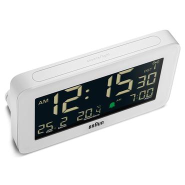 Braun BC10 Digital alarmur Hvid